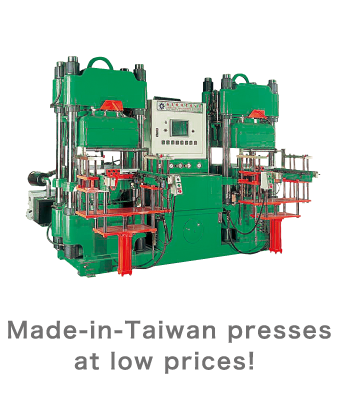 Made-in-Taiwan presses at low prices!